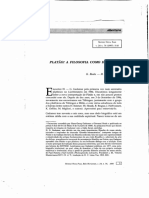 Platão A Filosofia Como Diálogo. Gadamer