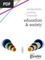 Download Glyndr University Postgraduate Courses and Research Education and Society by Glyndr University SN41885207 doc pdf