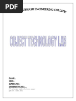 Java Lab Assignment Solution 5th Sem