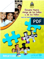 Modelo Pedagógico Escuela Nueva-Honduras