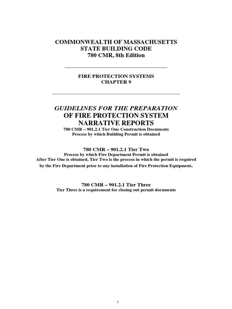 Fire Protection Narrative Sample Guidelines_201403031542104367 ...