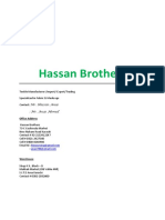 Textile Specialists Hassan Brothers Company Profile