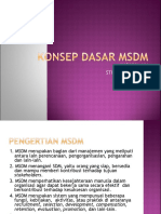 Konsep Dasar MSDM 2