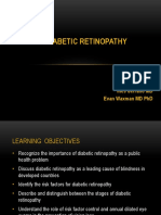 Diabetic Retinopathy: Ines Serrano MD Evan Waxman MD PHD