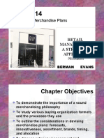 Developing Merchandise Plans: Retail Management: A Strategic Approach