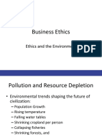 Business Ethics and Environmental Protection