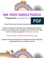 Two-Piece Vehicle Puzzle @grace - Melia PDF