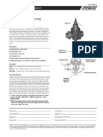 Series PRV-2 1/2" – 1" Specification Sheet