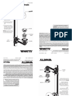 Schedule 40 Bath Drain Installation Instructions