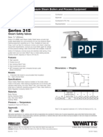 Series 315 Specification Sheet