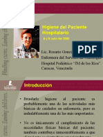 2005 Higiene Del Paciente Hospitalario