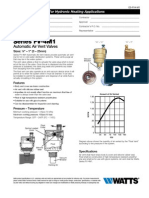 Series FV-4M1 Specification Sheet