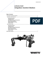 Backflow Irrigation Control Station BIC-1000 Installation Instructions