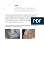 Delayed Ettrignite Formation