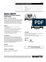 Series SS07F Specification Sheet