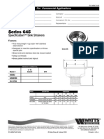 Series 645 Specification Sheet