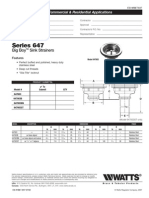 Series 647 Specification Sheet