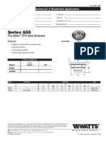Series 655 Specification Sheet