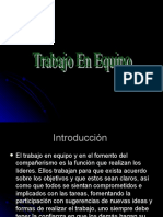 Trabajo en Equipot