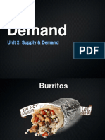 Unit 2: Supply & Demand