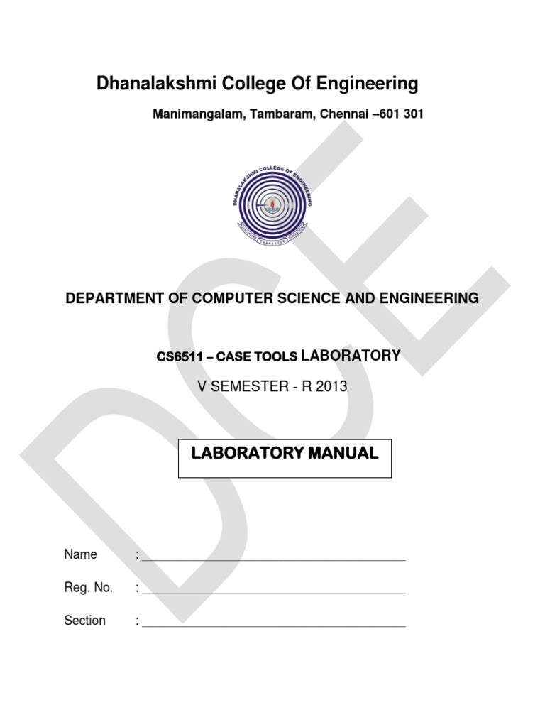 Ooad Lab Manual | PDF | Use Case | Class (Computer Programming)