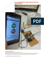 Project Menyalakan Dan Mematikan Lampu Rumah Dengan HP Android