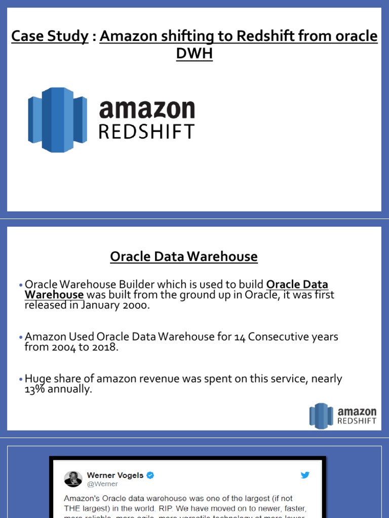 Amazon Red Shift | PDF | Cloud Computing | Data Warehouse