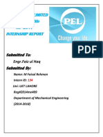 Pel Internship Report