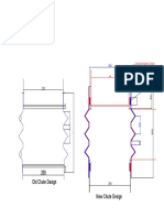 280 Old Chute Design New Chute Design: Size Adapter