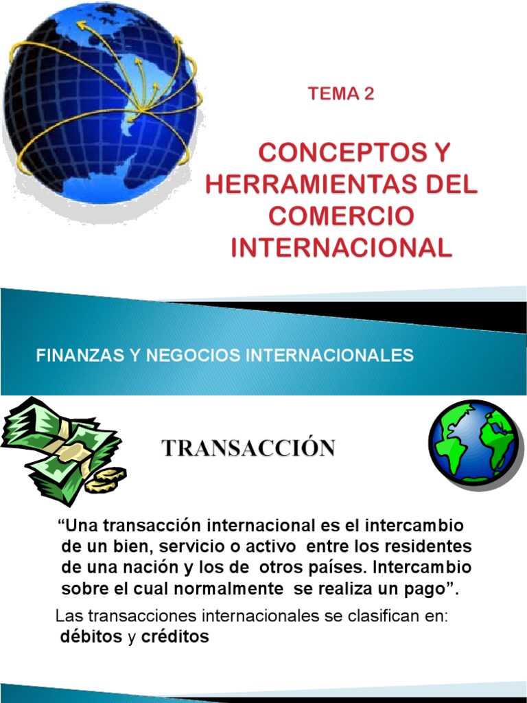 Transacciones Internacionales y Comercio | PDF | Tipo de cambio | Arancel