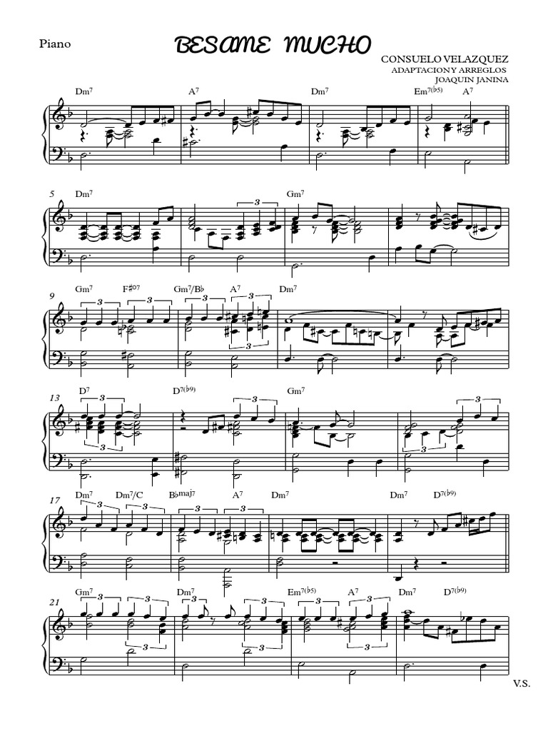 Besame Mucho Piano Pdf Echecs Ouverture Echecs