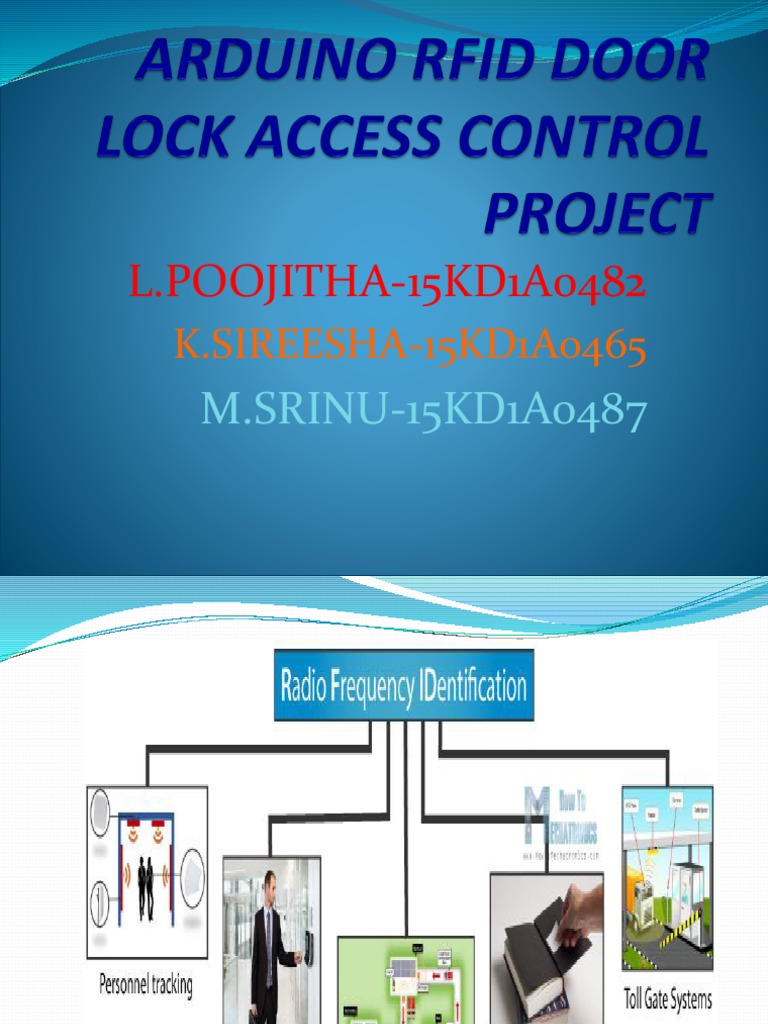 Arduino Rfid Door Lock Access Control Project PDF