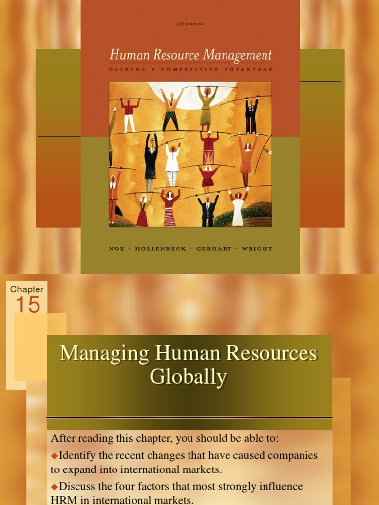 Chap 015 | PDF | Globalization | Human Resource Management