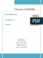 Hundred Facets of VINOBA: By: N. Krishnaswamy