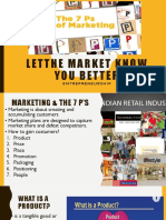 Letthemarket Know You Better: Entrepreneurship