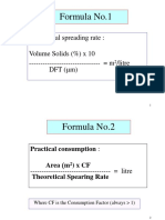 Calculation of Paint