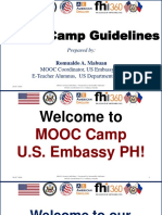 MOOC Camp Guidelines Updated 3 March 2019