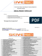 Mechanical Topics - Skive Projects