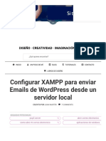 Configurar XAMPP. Emails de WordPress Con Xampp - J Solución Creativa