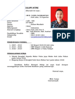 SAMPLE CV