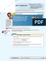 Geometric Sequences: Essential Understanding