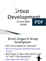 Group Development: Varuna Bhal Asum