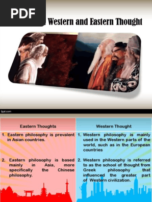 2lecture Novid Western And Eastern Thought Pdf Eastern Philosophy Self