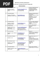 Ethics Committee Membership List - Dec 2018