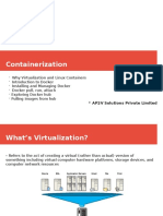 Docker Containerization Guide: Virtualization, Linux Containers & Docker Hub