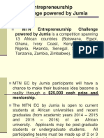 TN Entrepreneurship Challenge Powered by Jumia Is A Competition Spanning