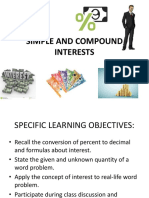 Simple and Compound Interests