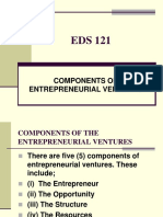 Eds 121 Components of Entrepreneurial Ventures 2