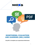 Monitoring, Evaluation and Learning (Mel) Guide: Using MEL To Strengthen Your Organisational Effectiveness