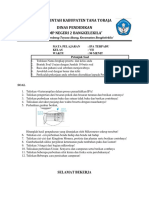 Soal Vii Ipa